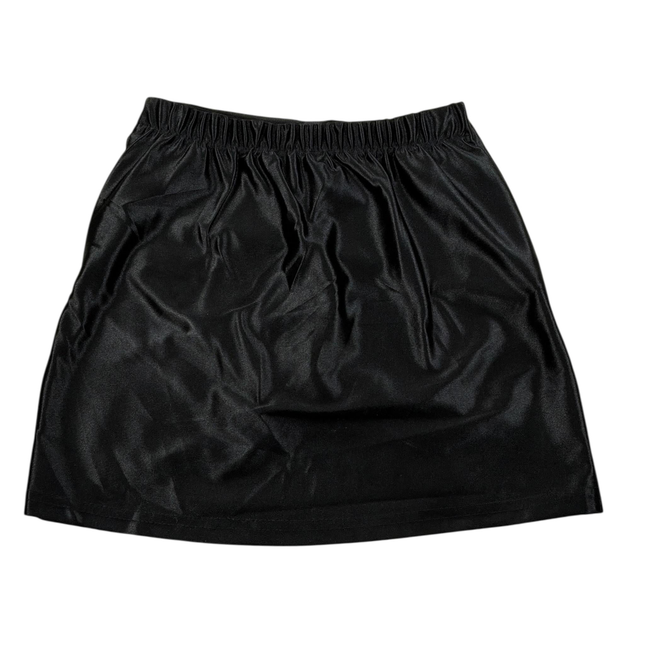 J'Aime' Gonna tinta unita con Elastico In Vita Nero per Bambina 5074G NERO J'AIME' 