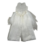 Raffaella Completo Cerimonia 3 Pezzi Camicia-Pantalone-Gonna Tulle per Bambina PONZA BIANCO RAFFAELLA 