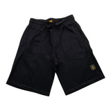Refrigiwear Bermuda In Felpa Tinta Unita Con Stampa Logo Nero Per Bambino