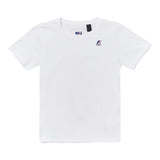 K-Way T-Shirt Girocollo Tinta Unita per Bambino K007JE0 BIANCO K-WAY 