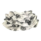 MISS GRANT gonna tinta unita cn balze e stampa fantasia Bianco per Neonata MG1132 BIANCO MISS GRANT 