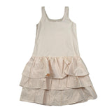 Lu Lu By Miss Grant Abito Tinta Unita per Bambina LL3689 BEIGE LU LU BY MISS GRANT 