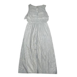 Please Tuta Intera Tinta Unita Giromanica per Bambina TC06290G73 ARGENTO PLEASE 