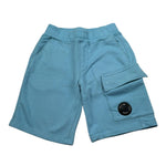 C.P. Company Bermuda Tuta tinta unita Azzurro per Bambino CUQ002 AZZURRO C.P. COMPANY 