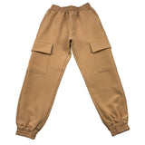 FUN & FUN pantalone tinta unita con elastico in vita Beige per Bambina FBPT00223X BEIGE FUN & FUN 
