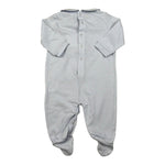 La perla Tutina Tinta Unita con Stampa per Neonato 73664 AZZURRO LA PERLA 