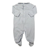 La perla Tutina Tinta Unita con Stampa per Neonato 73664 AZZURRO LA PERLA 