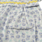 Lalalu' Pagliaccetto Tinta Unita con Stampa per Neonata PAL0013P BIANCO LALALU' 