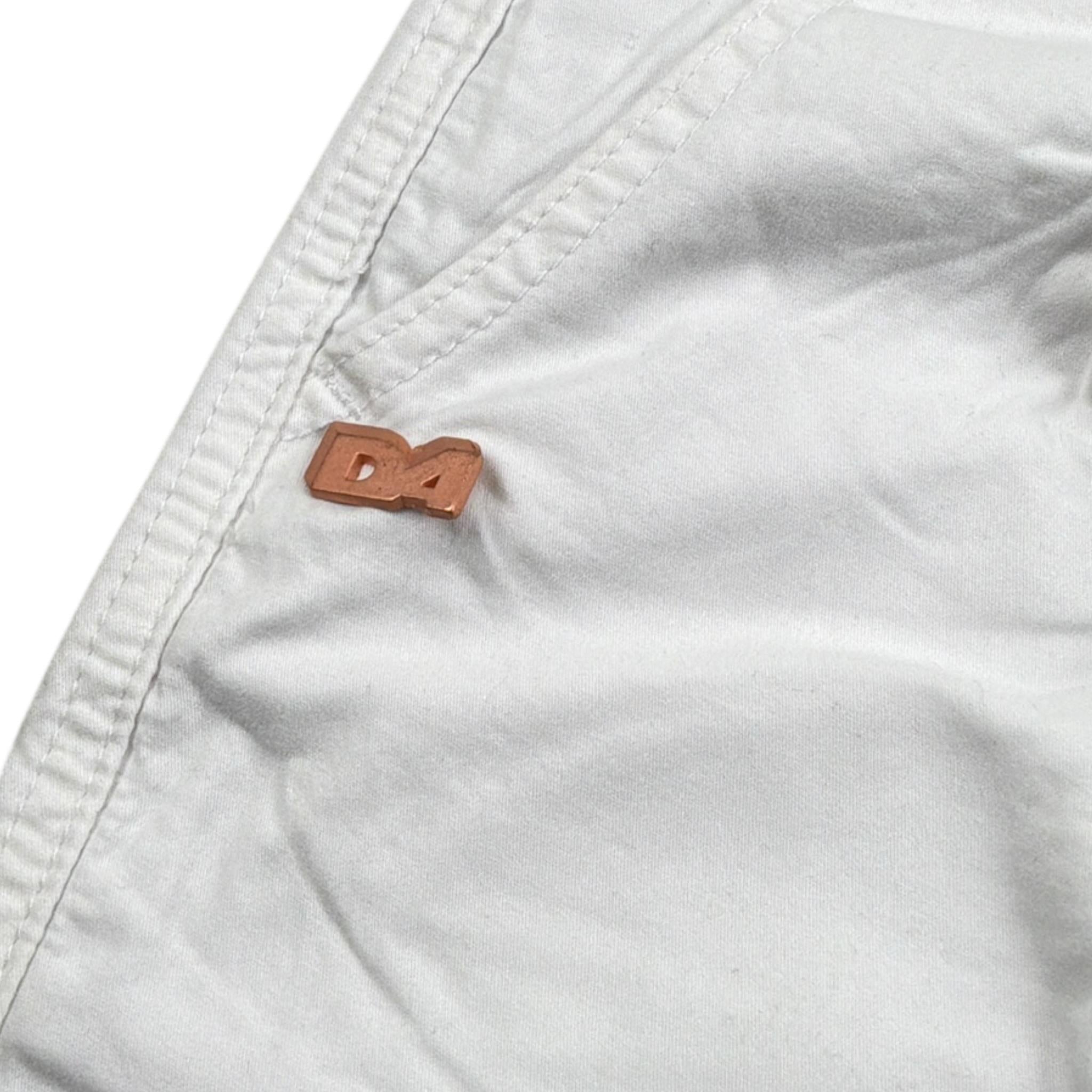 Daniele Alessandrini Bermuda tinta unita con Girovita Regolabile Bianco per Bambino 1236P1156 BIANCO DANIELE ALESSANDRINI 