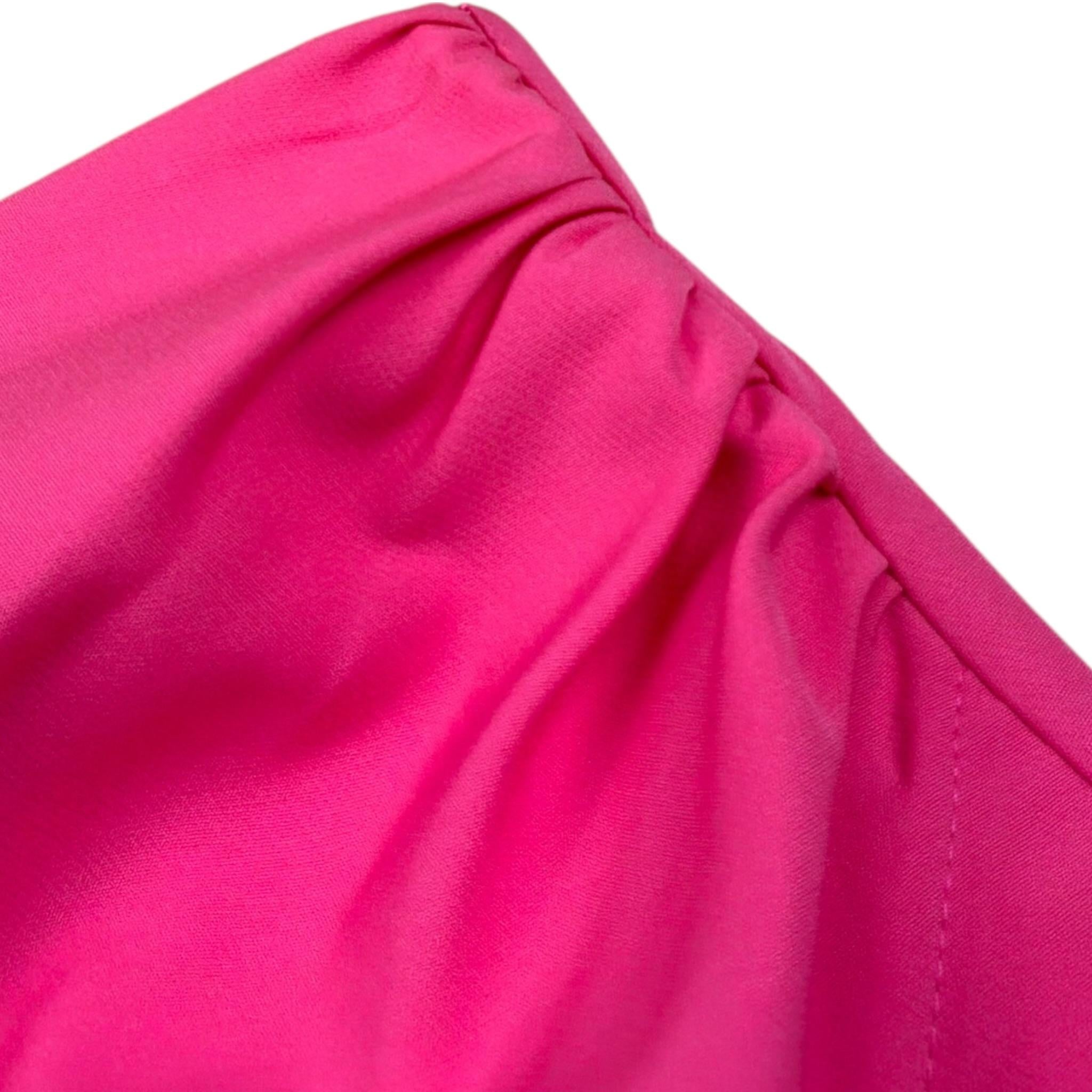 Y-Clu Gonna Tinta Unita con Elastico In Vita per Bambina Y19046 FUXIA Y-CLU 