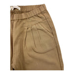 ZHOE & TOBIAH pantalone tinta unita con elastico in vita Cammello per Bambino PJK13 CAMMELLO ZHOE & TOBIAH 