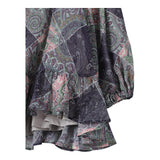 ETRO camicie manica lunga tinta unita con fantasia Blu per Bambina GV5A50 BLU ETRO 