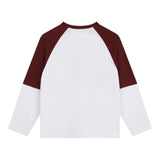 Timberland Shirt Bicolore con Stampa per Bambino T60305 BIANCO/BORDEAUX TIMBERLAND 