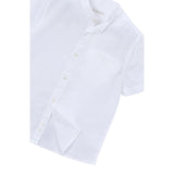 Mayoral Camicia Mezza Manica Tinta Unita per Bambino 3113 BIANCO MAYORAL 