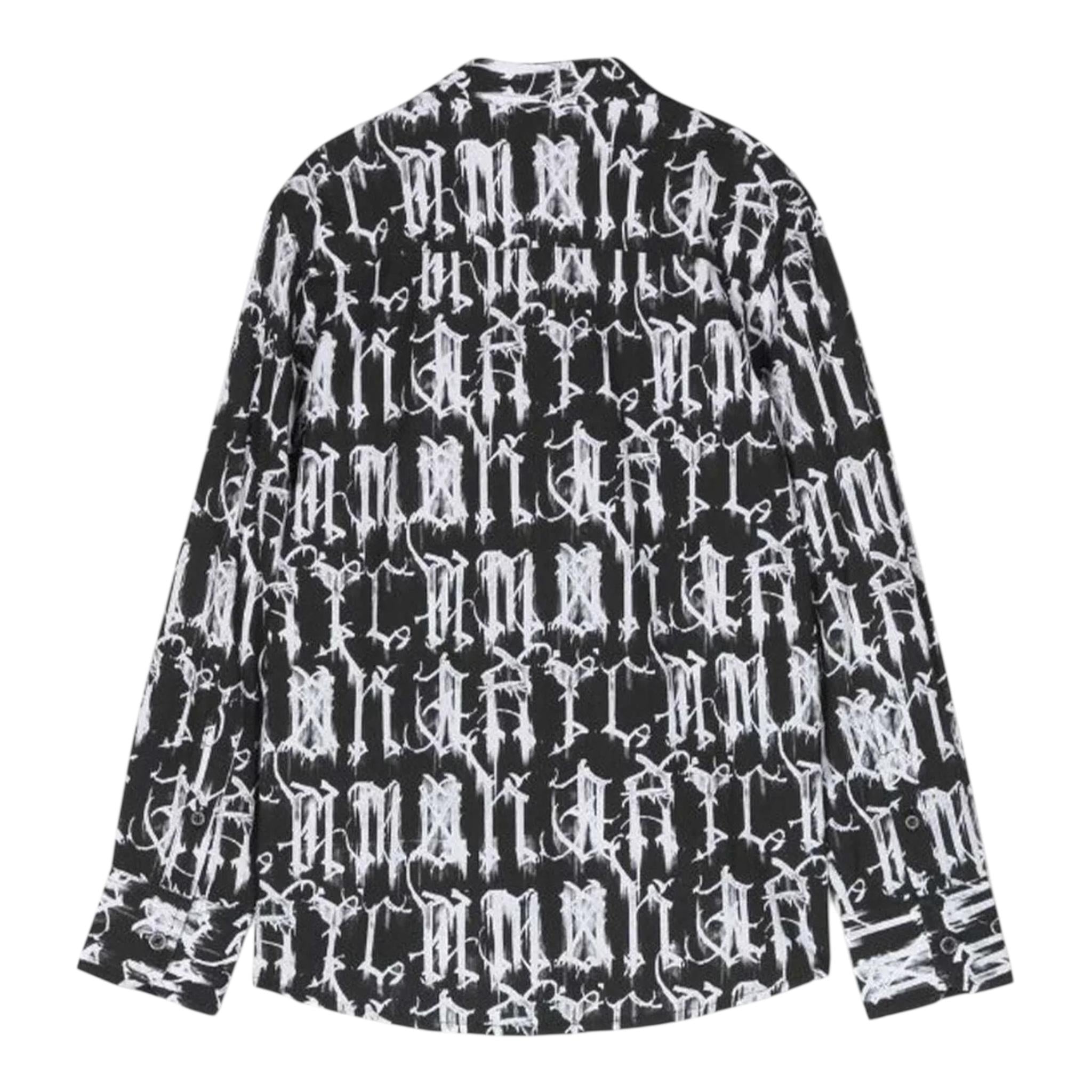 John Richmond Camicia Bicolore Logata per Bambino RBP23011CA BIANCO/NERO JOHN RICHMOND 