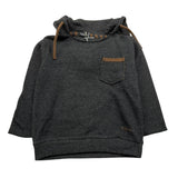 NANAN felpa chiusa con cappuccio tinta unita Grigio per Neonato I2108112GR GRIGIO NANAN 