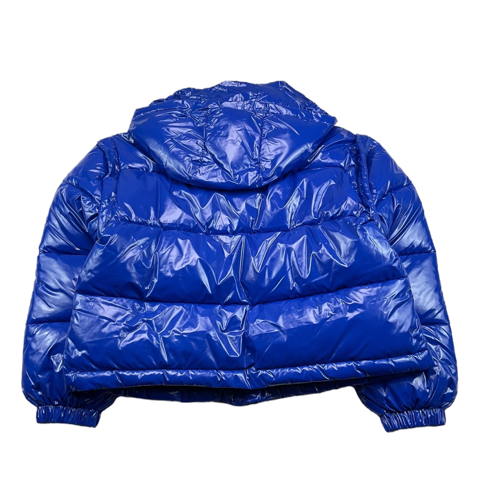 TWINSET giubbino tinta unita cn cappuccio Cobalto per Bambina 242GJ2160 COBALTO TWINSET 