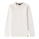 SARABANDA shirt girocollo tinta unita con stampa in rilievo Bianco per Bambino A531X BIANCO SARABANDA 