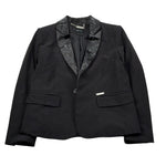 John Richmond Giacca tinta unita Nero per Bambino RBP24095CG NERO JOHN RICHMOND 