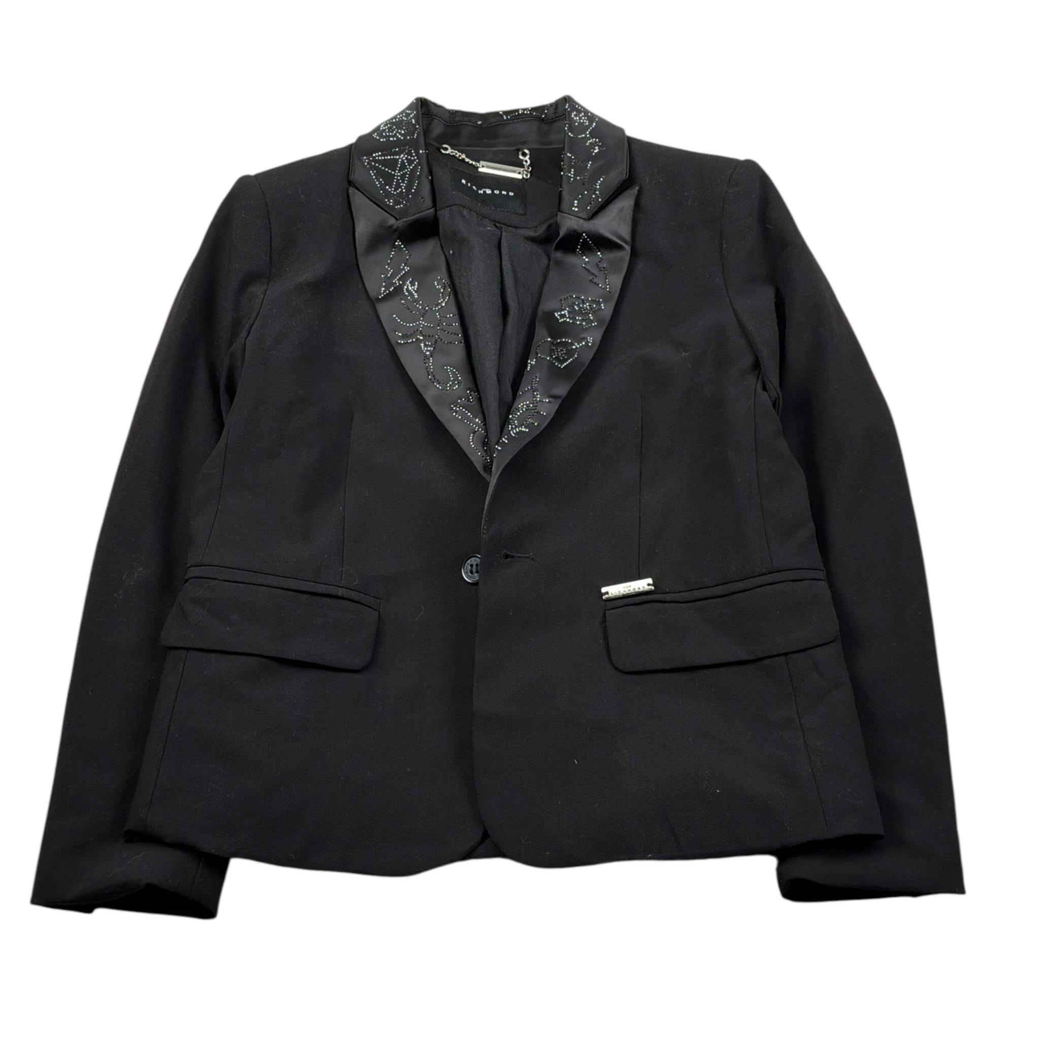 John Richmond Giacca tinta unita Nero per Bambino RBP24095CG NERO JOHN RICHMOND 