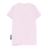 John Richmond T-Shirt Girocollo Tinta Unita con Stampa per Neonata RIP25002TSX LILLA JOHN RICHMOND 