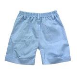 Le Bebe' Bermuda Tinta Unita con Elastico In Vita per Neonato LBB5350 AZZURRO LE BEBE' 