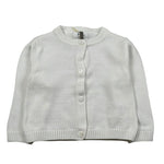 Malvi & Co Cardigan Tinta Unita per Bambino SCCI152GFMM PANNA MALVI & CO 