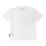 John Richmond T-Shirt Girocollo Tinta Unita con Stampa per Bambino RBP25159TS BIANCO JOHN RICHMOND 