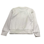 Sun68 Felpa Girocollo Tinta Unita con Logo per Bambino CPF35327 BIANCO SUN68 