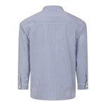 Dondup Camicia Tinta Unita con Fantasia A Righe per Bambino DMCA035X BIANCO/BLU DONDUP 