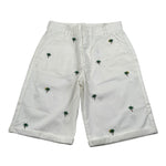 Sun68 Bermuda Tinta Unita con Ricami per Bambino B35303 BIANCO SUN68 