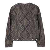 Etro Giubbino In Denim Tinta Unita Stampa Fantasia per Bambina GW2A07 BLU ETRO 