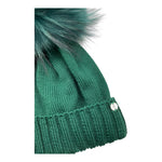 GIO HIGUAMY cappello tinta unita con pon pon Verde per Bambino CT3443A VERDE GIO HIGUAMY 