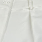 Magil Pantalone Tinta Unita Modello A Palazzo per Bambina HN25037 BIANCO MAGIL 