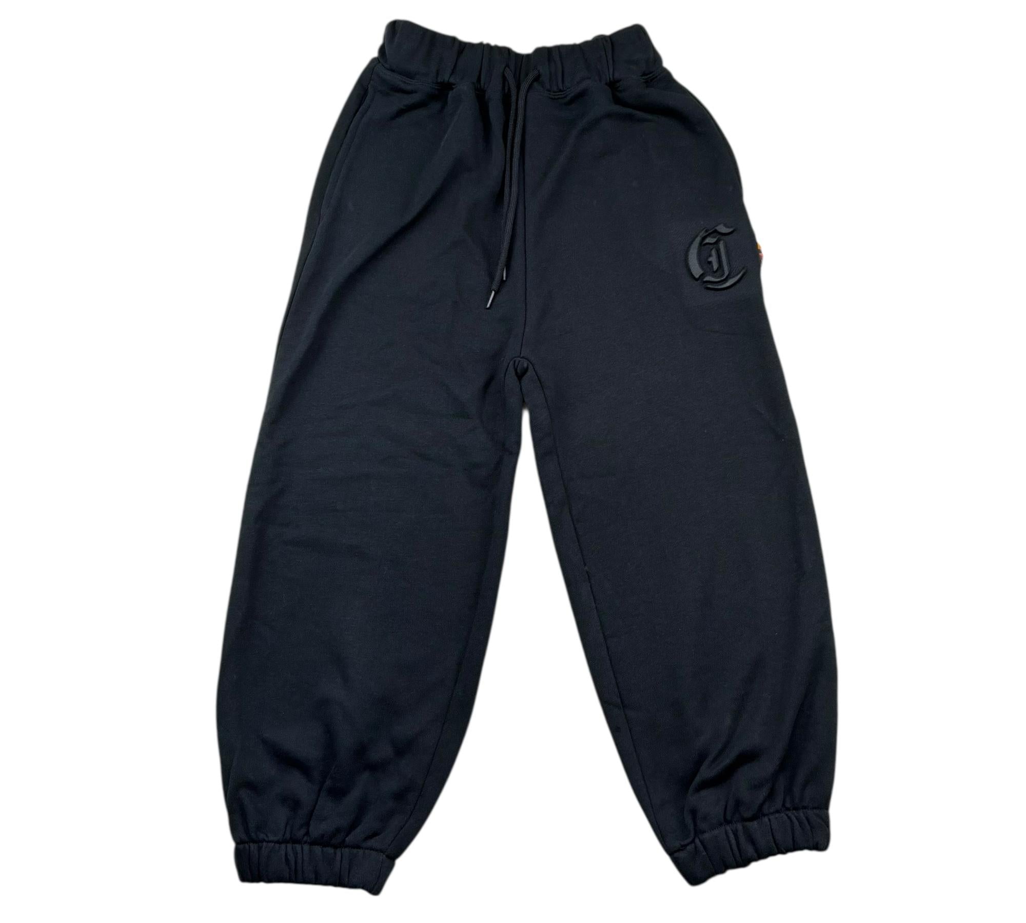 Just Cavalli Pantalone Tinta Unita con Stampa per Bambino JGP26015PA NERO JUST CAVALLI 