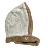 LA STUPENDERIA cappello bicolore con bottoni Bianco per Neonato TBCP00 BIANCO LA STUPENDERIA 