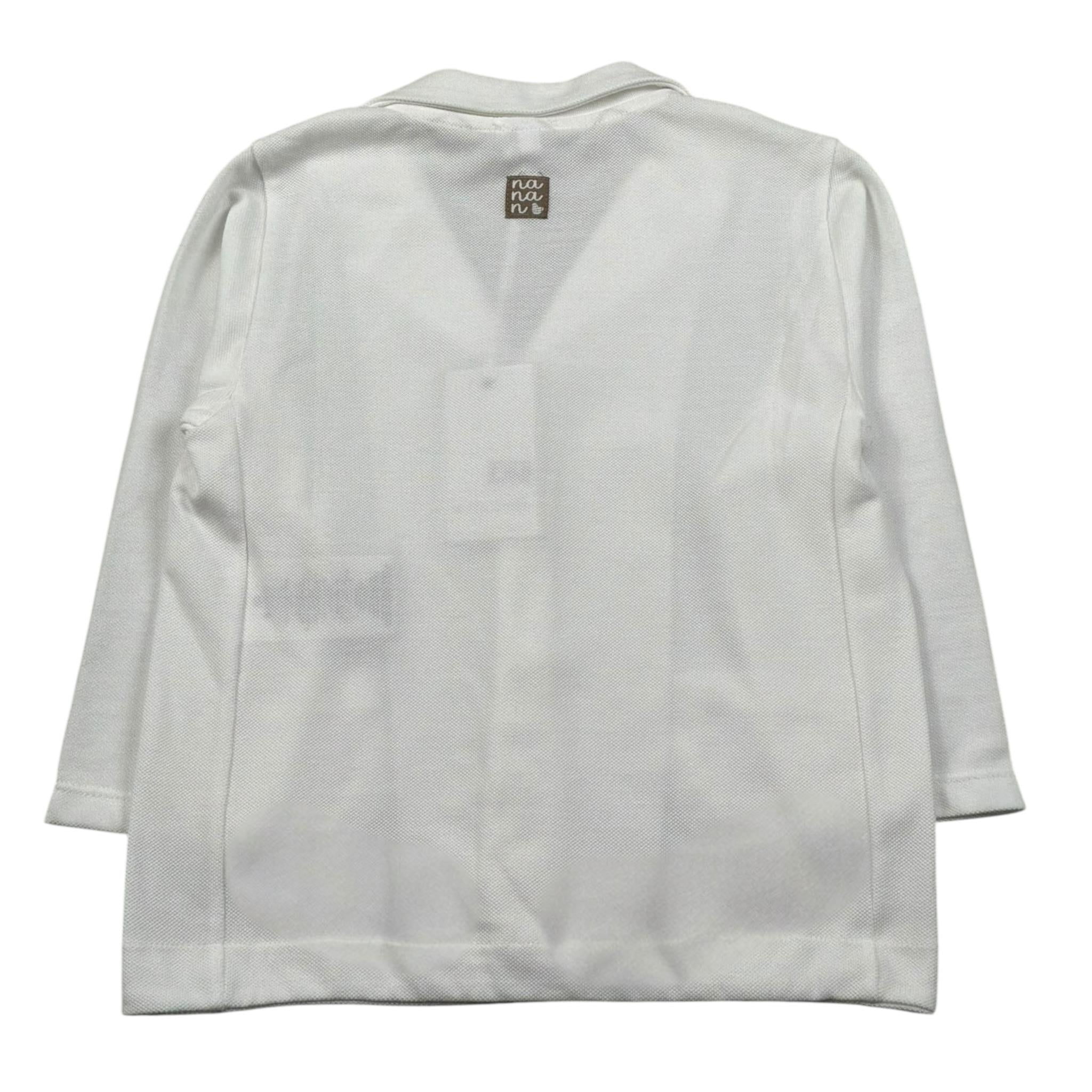 Nanan Giacca Tinta Unita per Neonato E2316918B BIANCO NANAN 