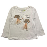 LOSAN shirt tinta unita cn stampa Bianco per Neonata 51033005041015 BIANCO LOSAN 