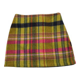 LU LU BY MISS GRANT gonna tinta unita con fantasia a righe Verde per Bambina LL2300 VERDE LU LU BY MISS GRANT 