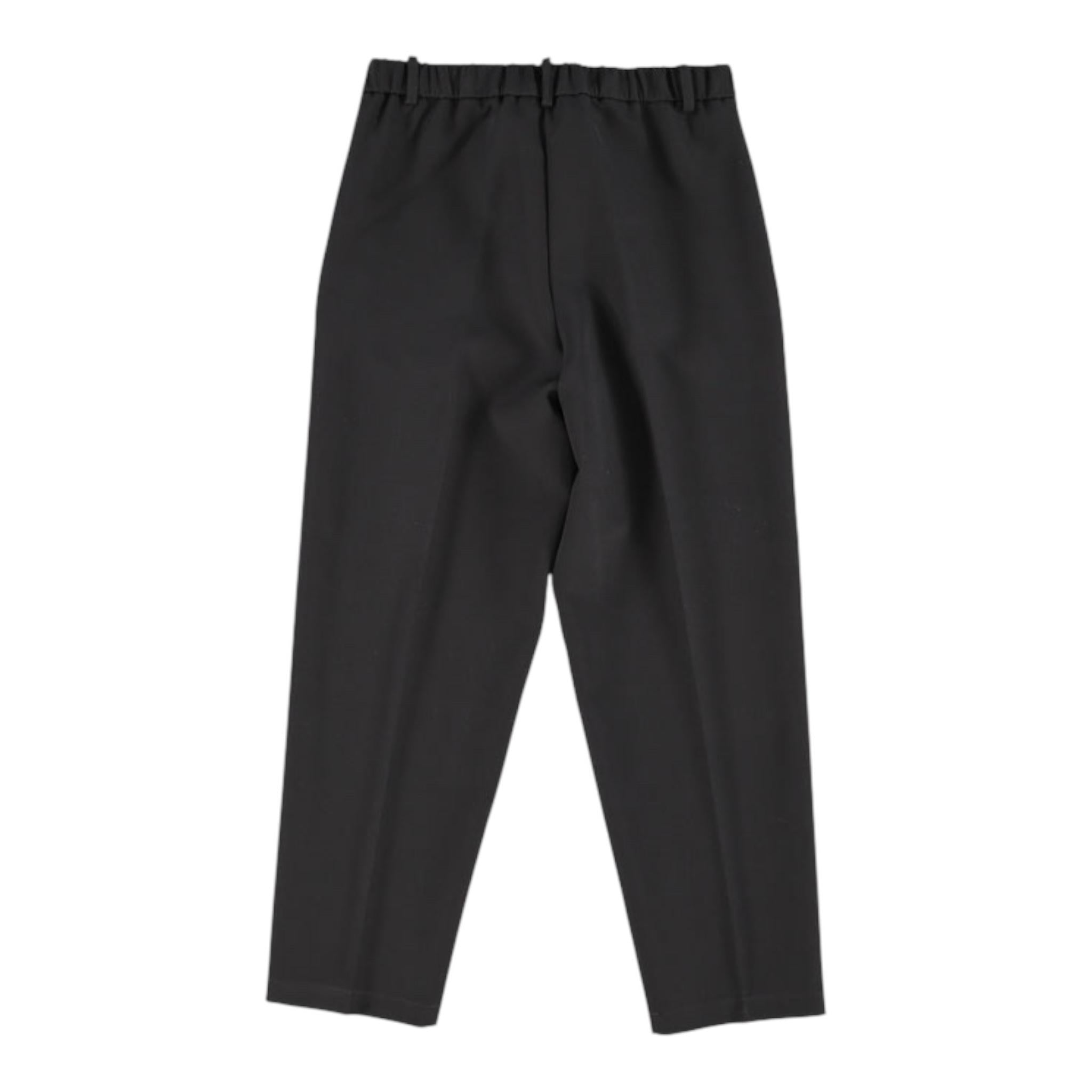 PATRIZIA PEPE pantalone tinta unita con elastico in vita Nero per Bambina 7P0295 NERO PATRIZIA PEPE 