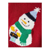 NAME IT maglia girocollo tinta unita con stampa pupazzo di neve Rosso per Neonato 13209844 ROSSO NAME IT 