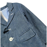 Manuel & Frank Giacca Tinta Unita con Bottoni per Neonato MF6111 BLU MANUEL & FRANK 