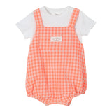 Teddy E Minou Completo 2 Pezzi T-Shirt-Pagliaccetto per Neonato E25CP063C3159X ARANCIONE FLUO TEDDY E MINOU 