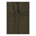 FAY cappotto tinta unita con bottoni Verde per Bambino FV2A30 VERDE FAY 