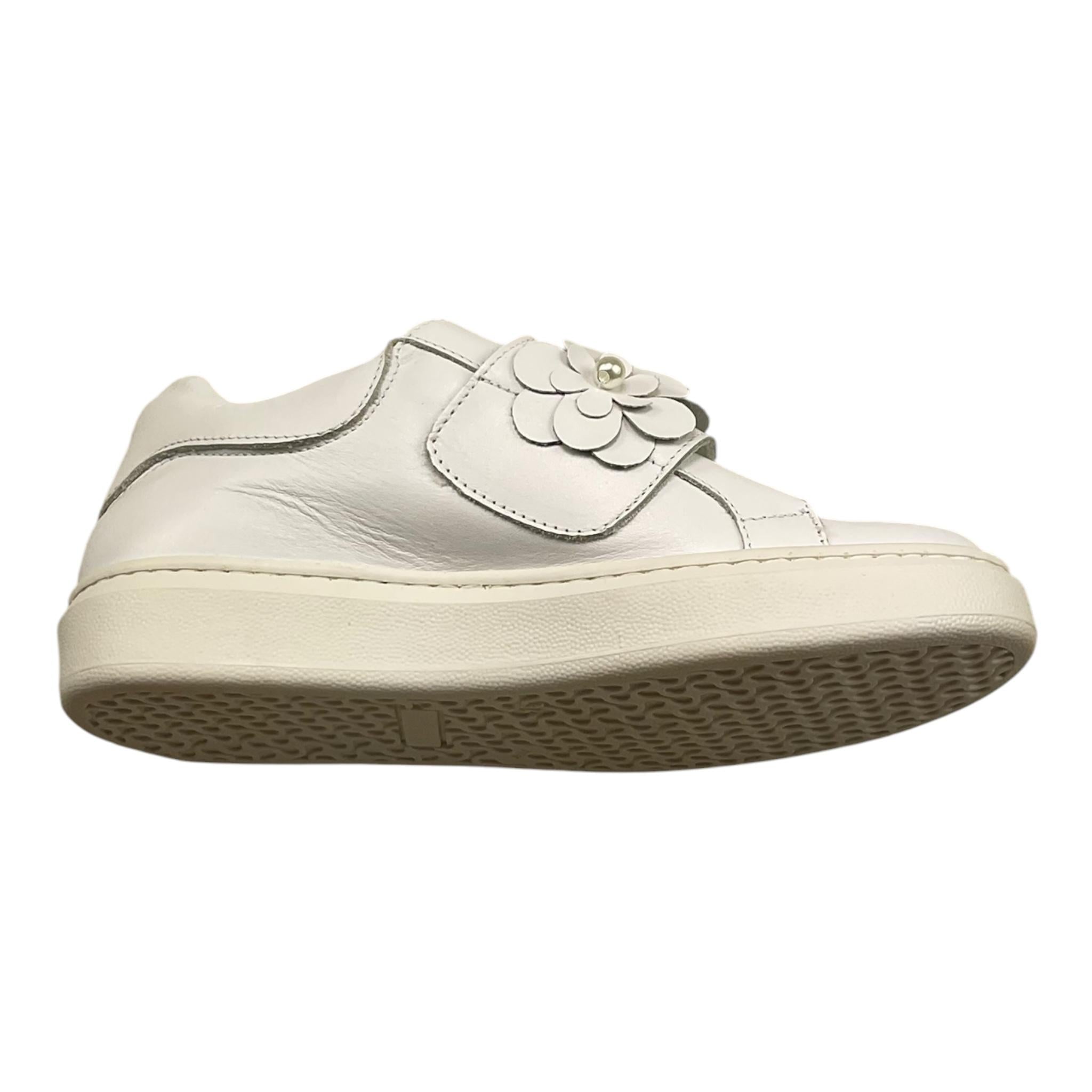 Preziosi Sneakers Tinta Unita con Strappo E Applicazioni per Bambina 2201 PANNA PREZIOSI 