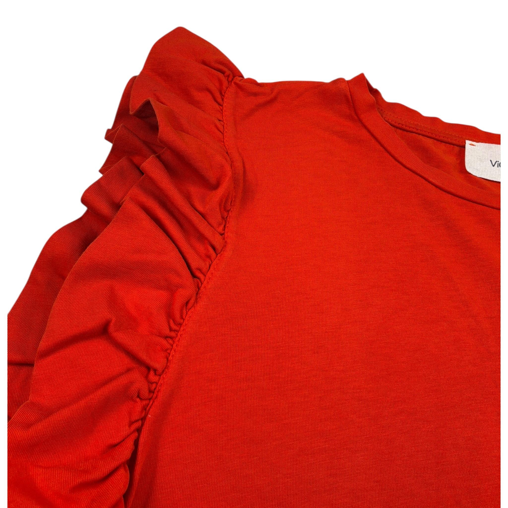 Vicolo T-Shit Girocollo tinta unita Arancione per Bambina 3141 ARANCIONE VICOLO 