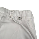 Manuel Ritz Pantalone tinta unita con Elastico In Vita Bianco per Bambino MR3013XX BIANCO MANUEL RITZ 
