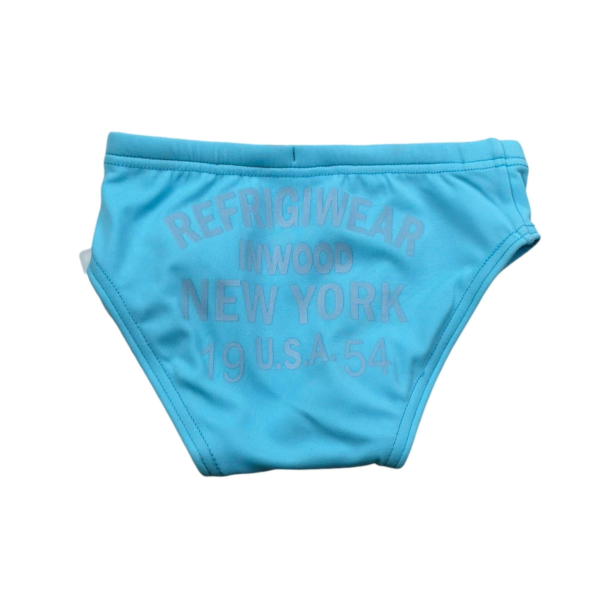 Refrigiwear Costume Tinta Unita Modello Mutadina per Bambino 467ERMBS25 AZZURRO REFRIGIWEAR 