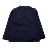 ABEL & LULA giacca tinta unita in maglia Blu per Bambina 5360 BLU ABEL & LULA 