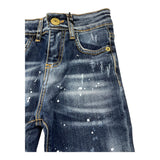 YES LONDON jeans titnta unita con girovita regolabile Blu per Bambino JR1091X BLU YES LONDON 